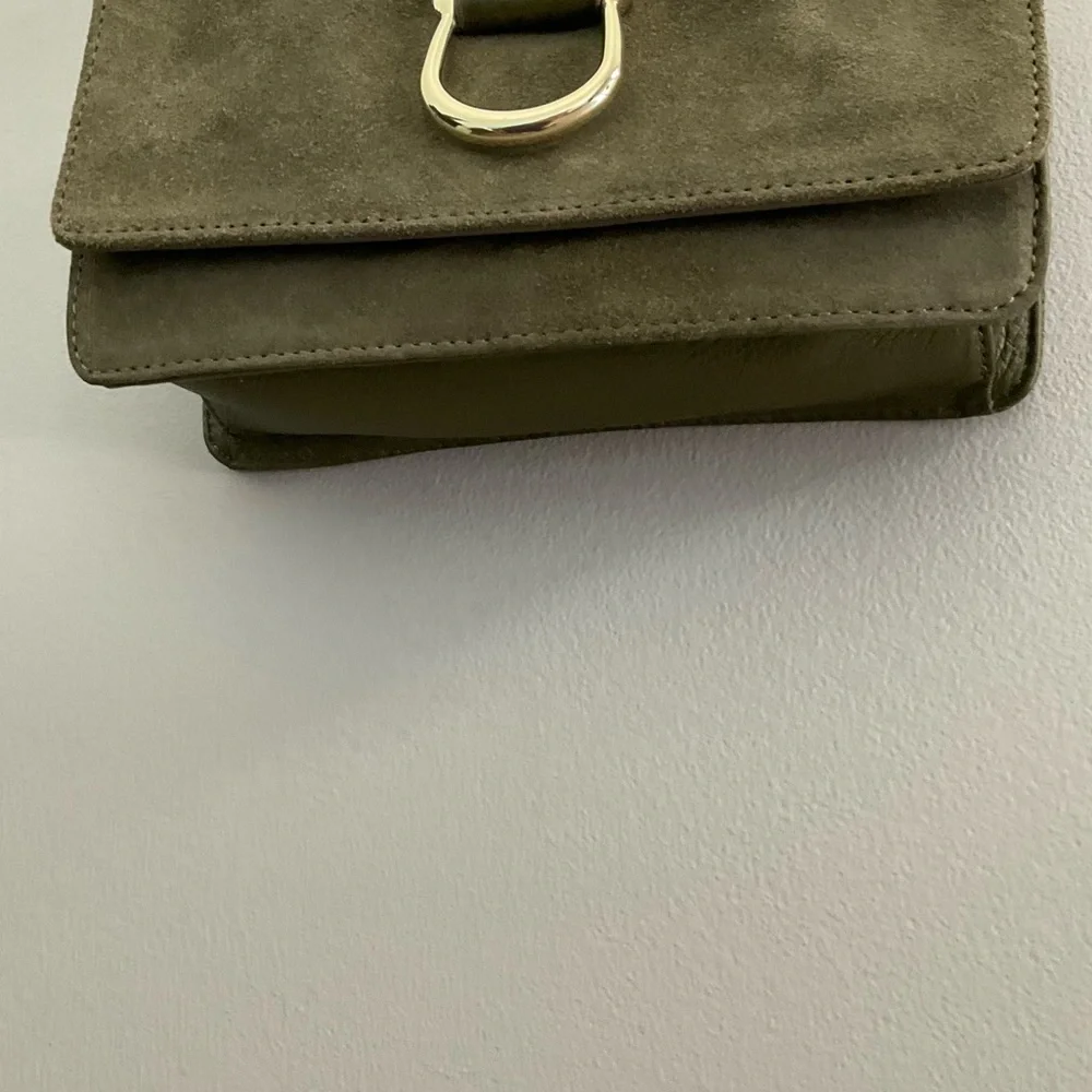 Talbot's Suede Leather NWOT Small Crossbody. - Picture 3 of 12